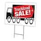 Signmission Truckload Sale Yard Sign & Stake outdoor plastic coroplast window, C-1216-DS-Truckload Sale C-1216-DS-Truckload Sale - alternate 1